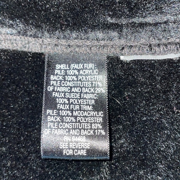 Women’s Sonoma Black Faux Suede & Fur Lined Jacket - Picture 5 of 14